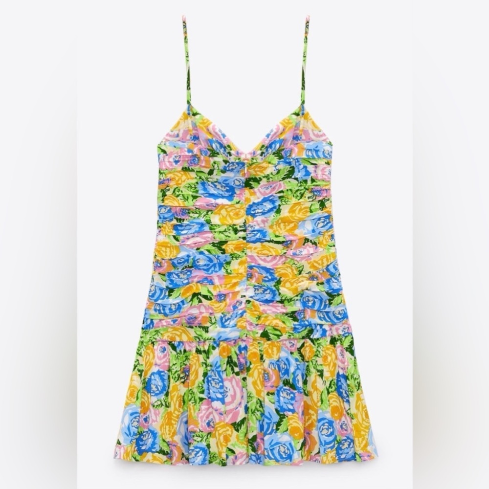 Zara Floral Print Dress